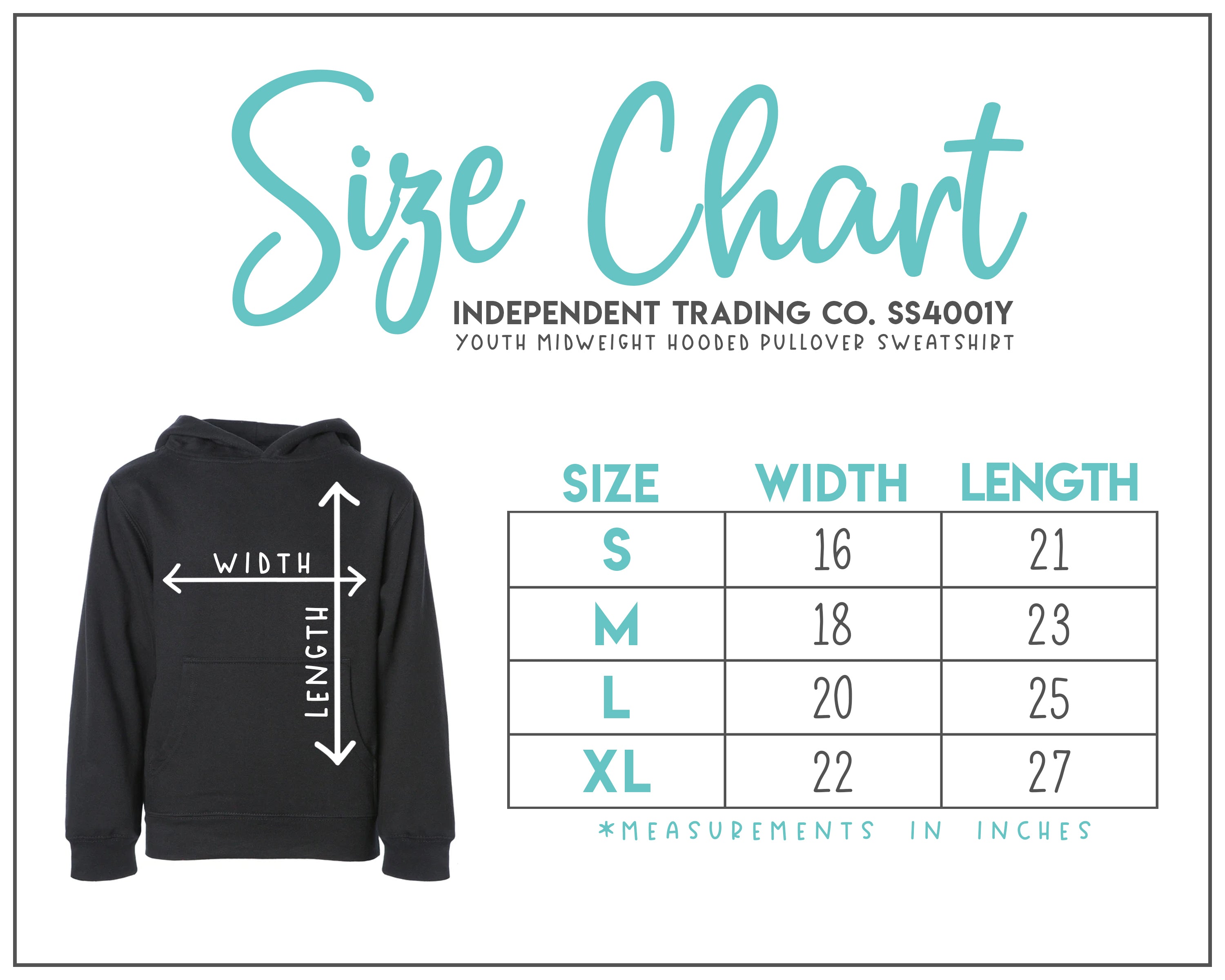 Youth zip up hoodie Black