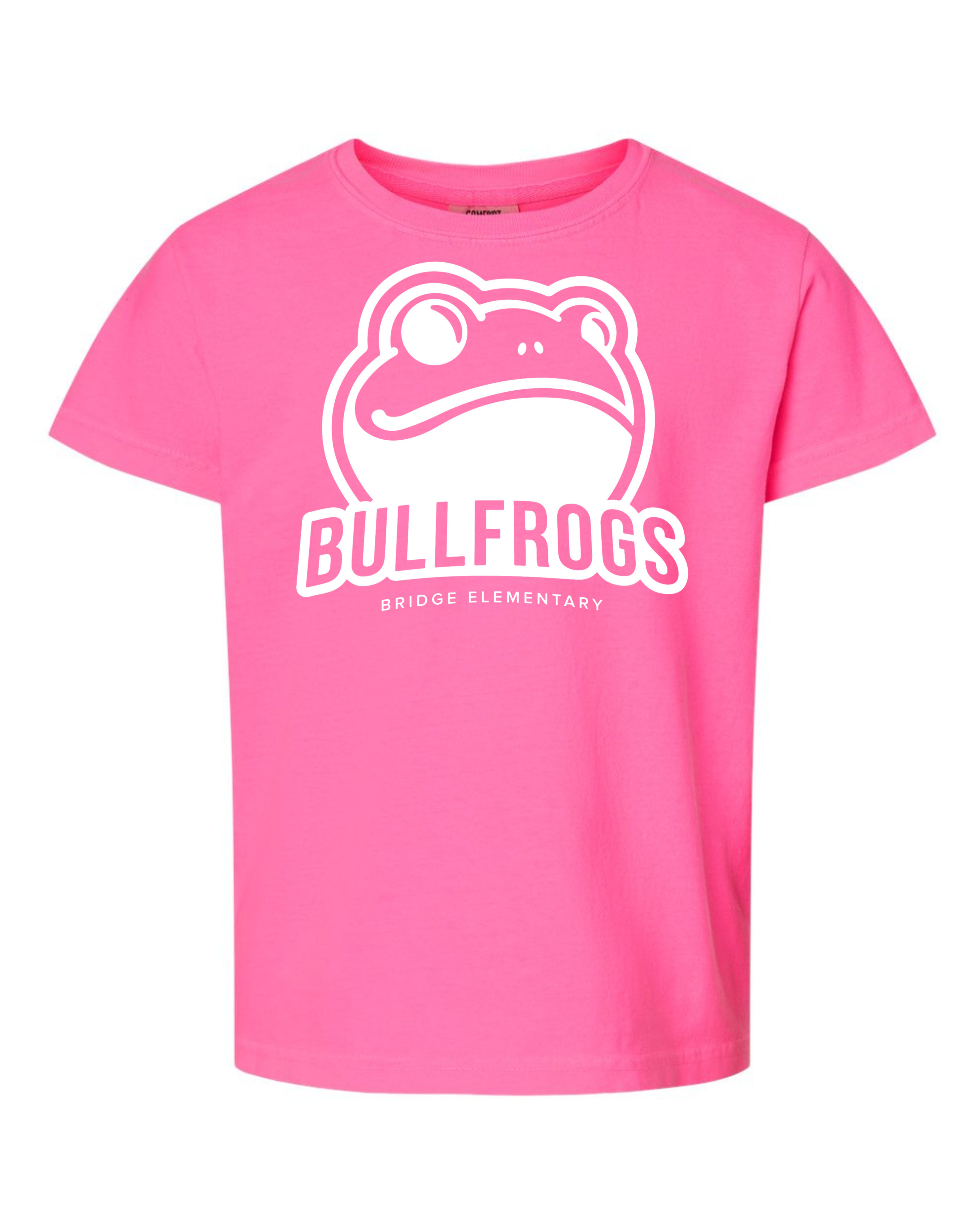 (Comfort colors) Youth shirt Neon pink