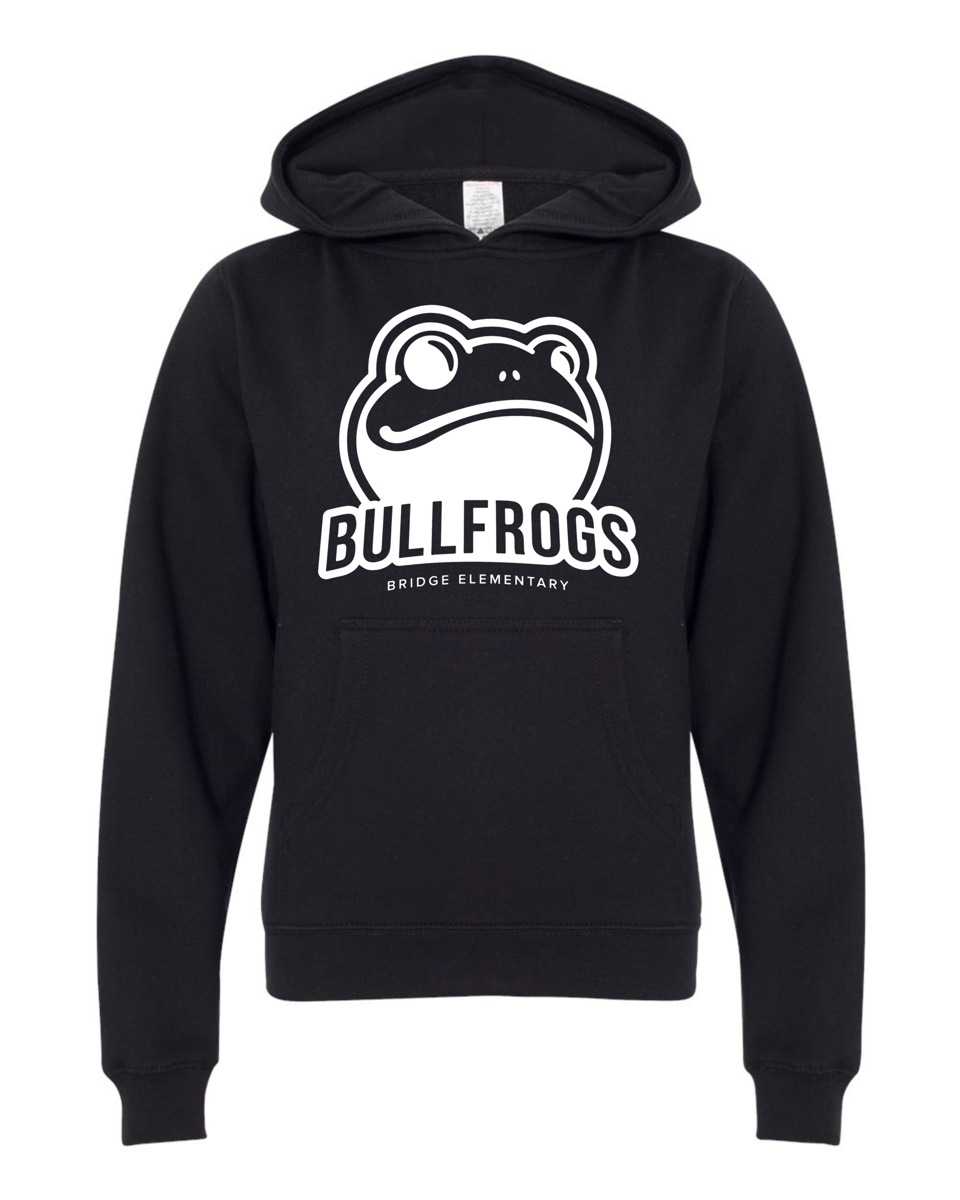Youth Pull over hoodie Black