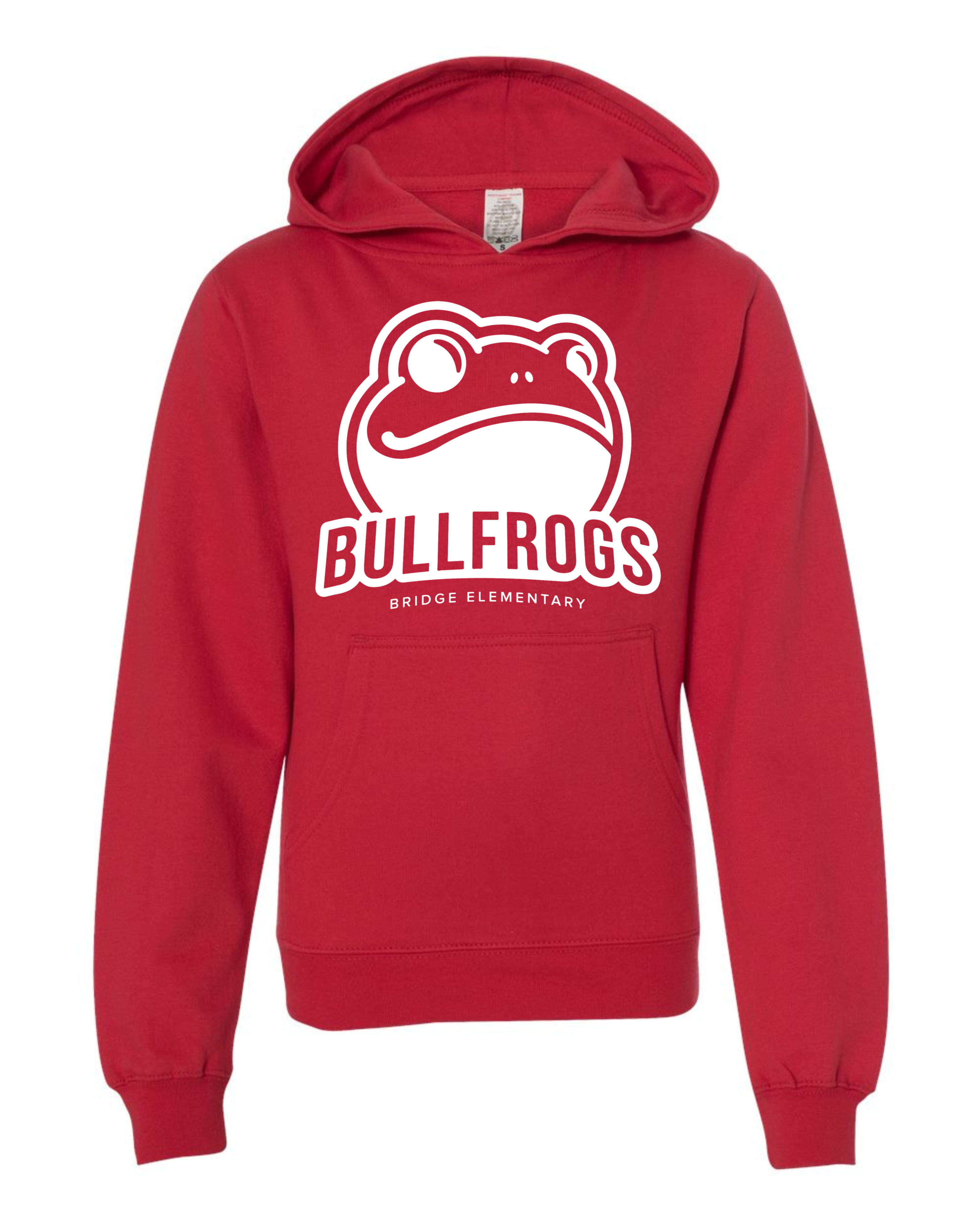 Youth Pull over hoodie RED