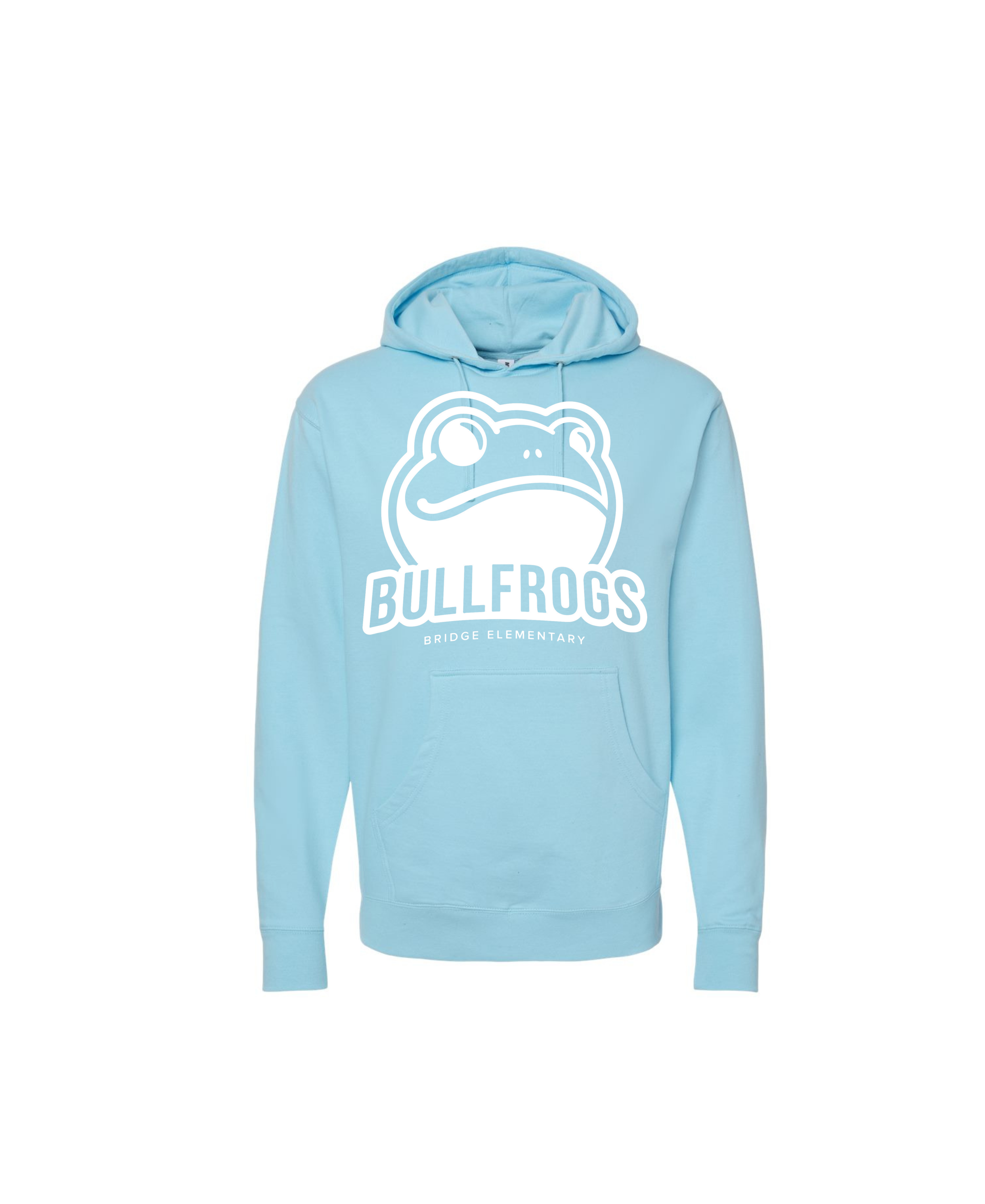 Adult hoodie Light blue