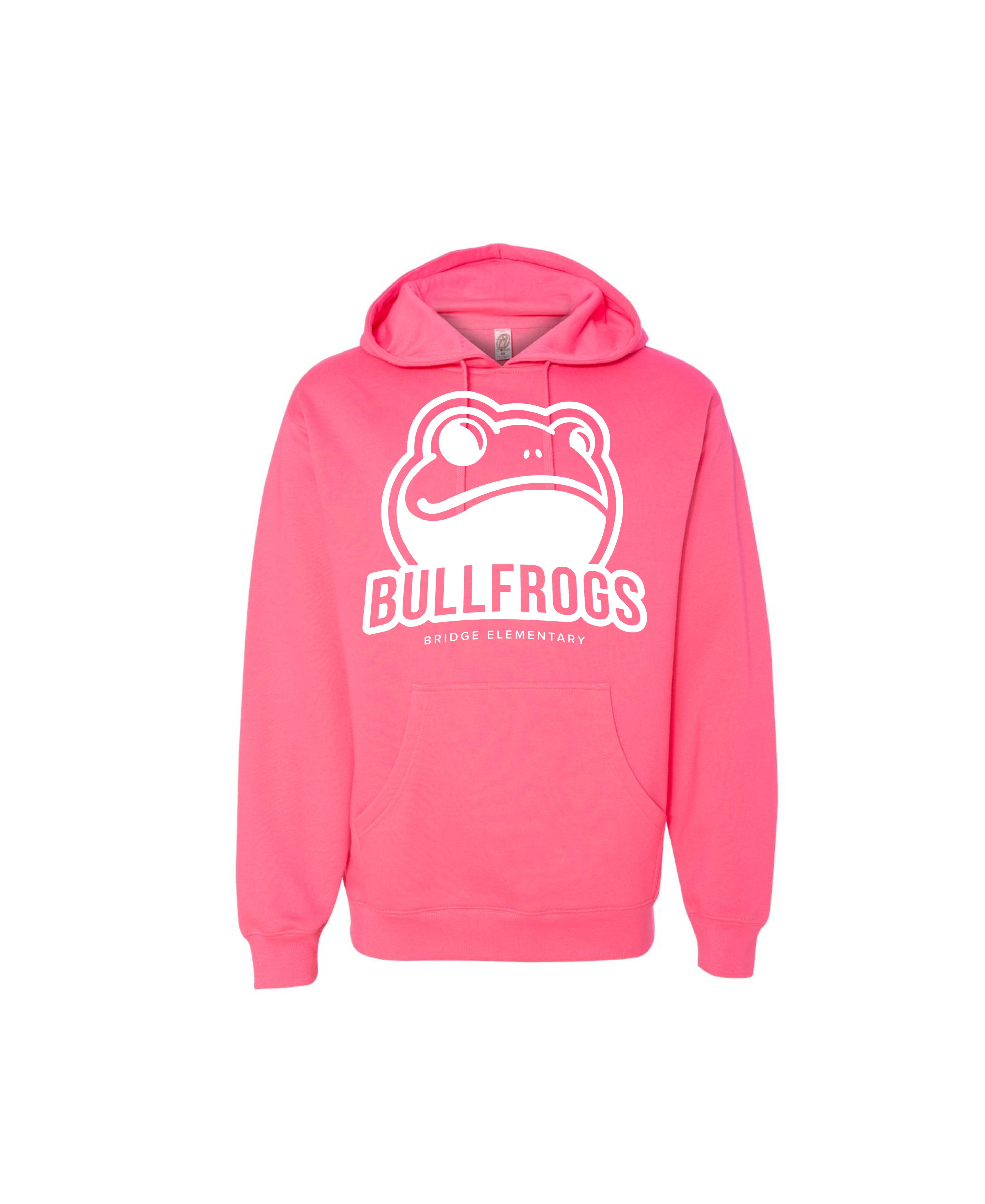 Adult hoodie Neon pink