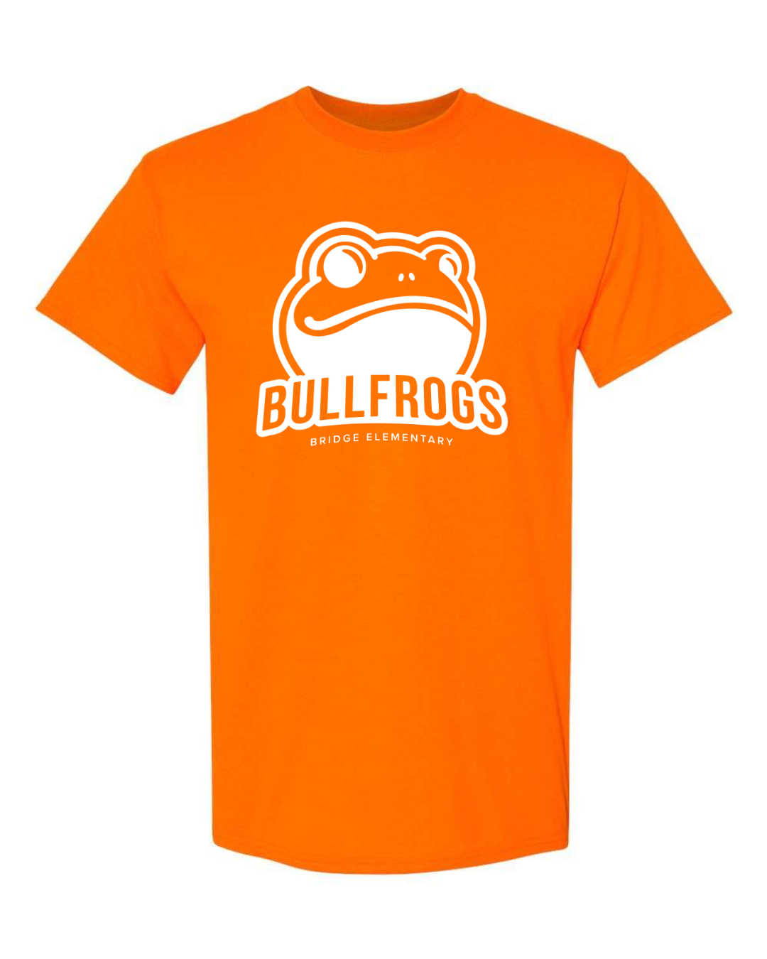 (Gildan) Youth shirt safety orange