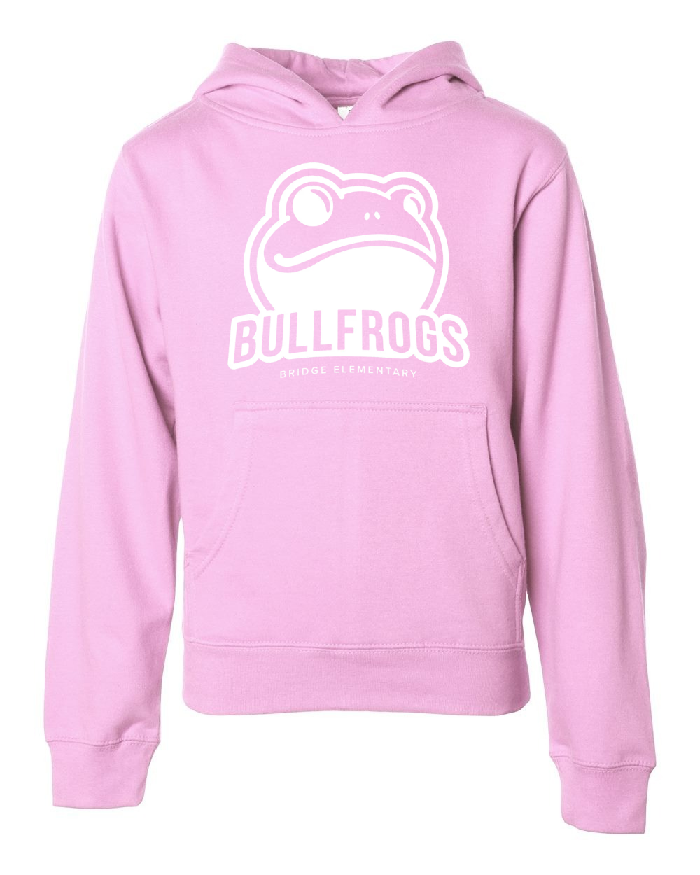 Youth Pull over hoodie pink
