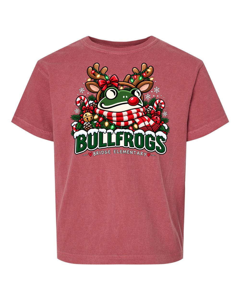 Youth comfort colors "reindeer"