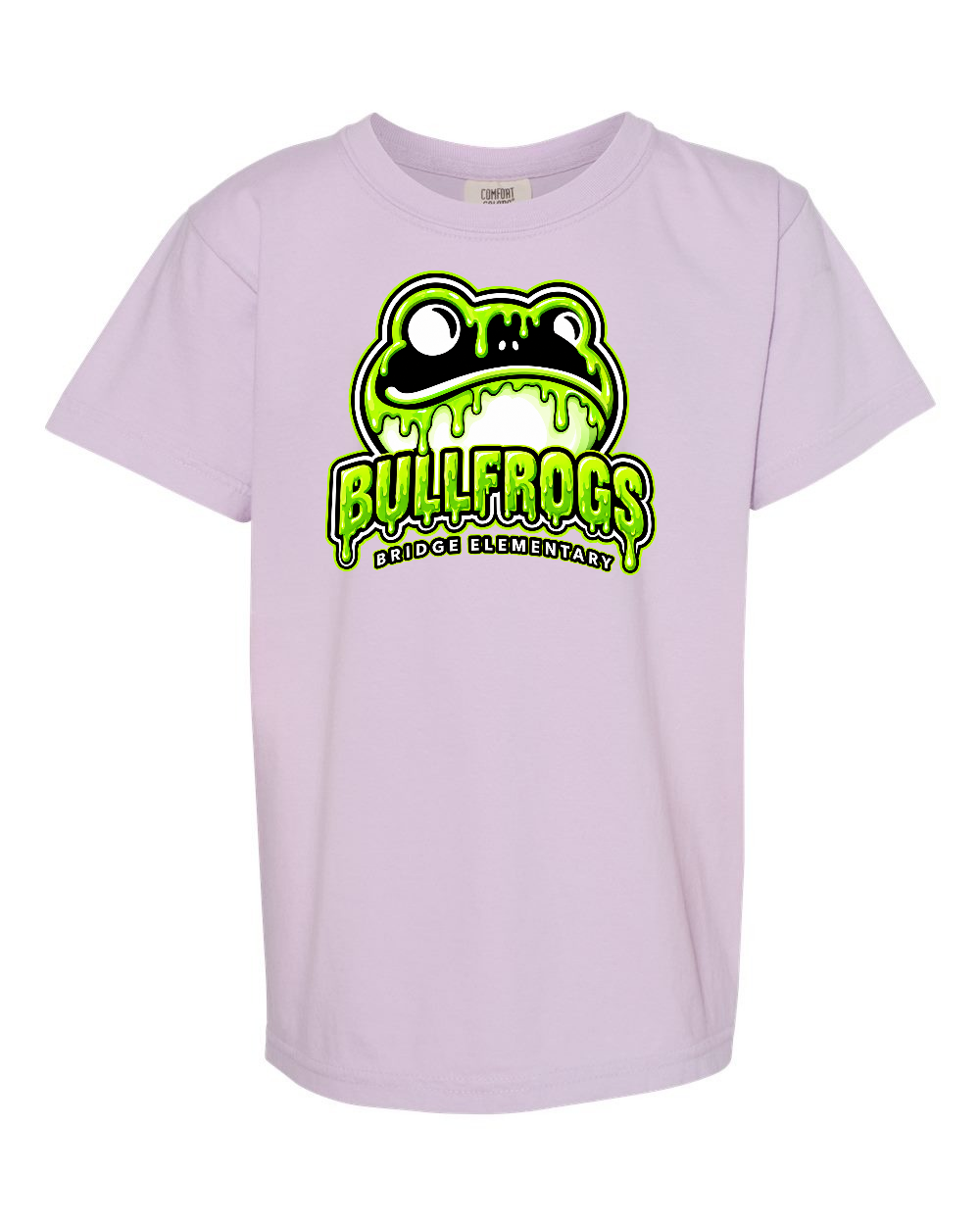 Youth comfort colors "green goo"