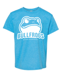 (Gildan) Youth shirt Heather sapphire