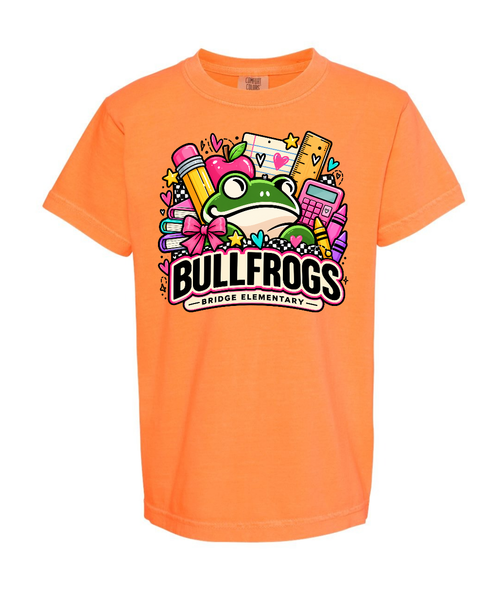 Youth comfort colors "school frog"