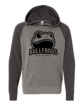 Youth Pull over hoodie Nickel/carbon (black design)