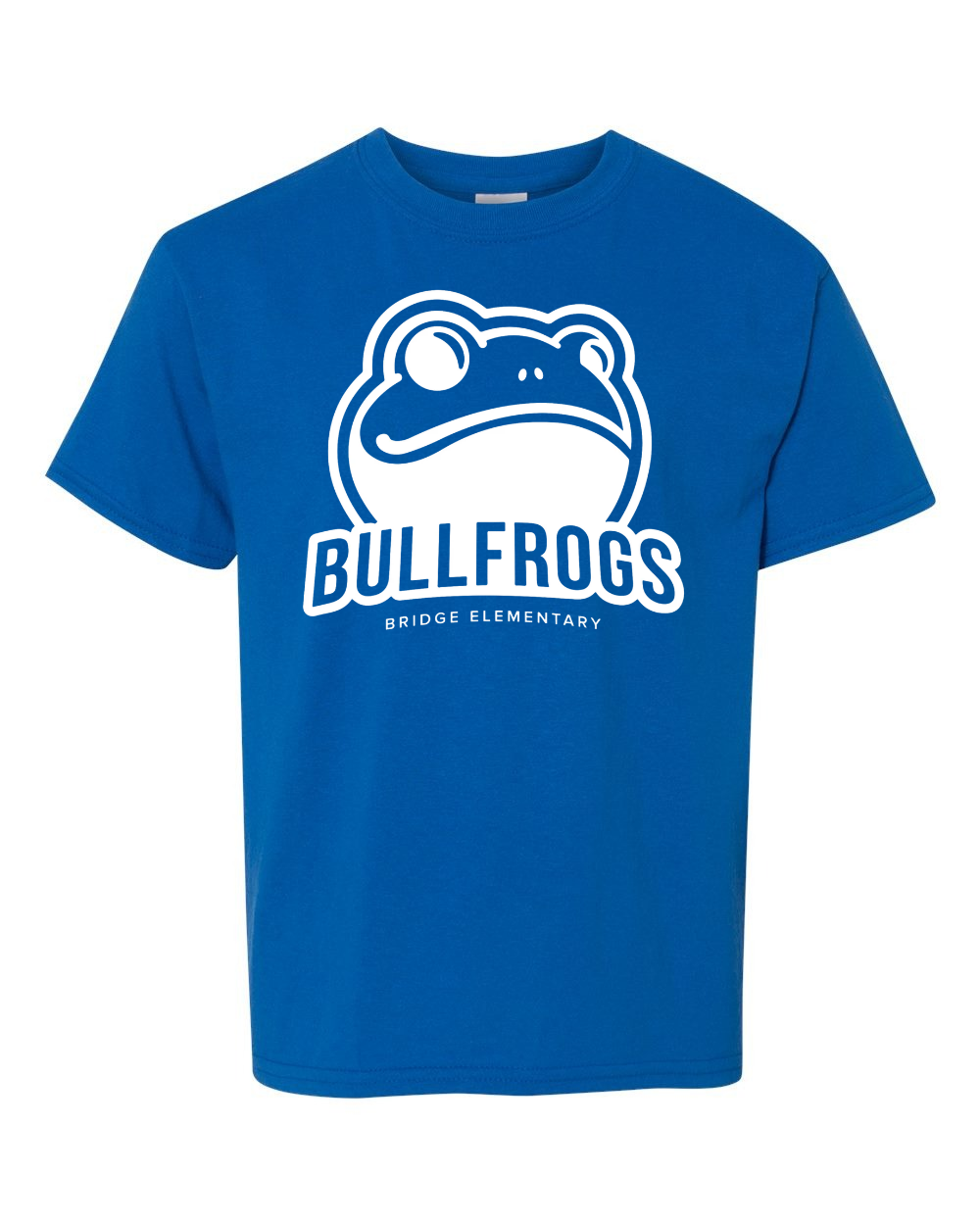 (Gildan) Youth shirt Neon blue