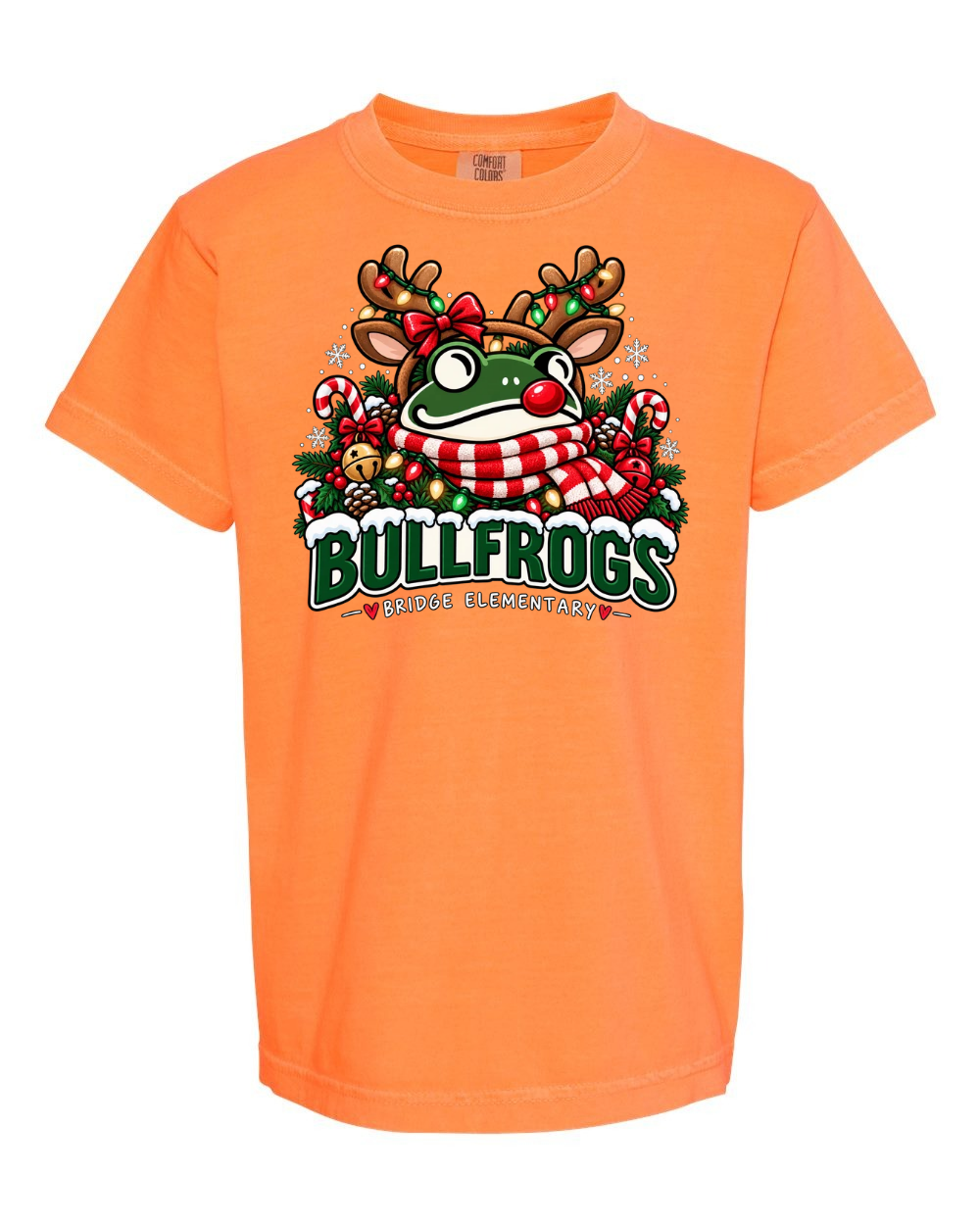 Youth comfort colors "reindeer"
