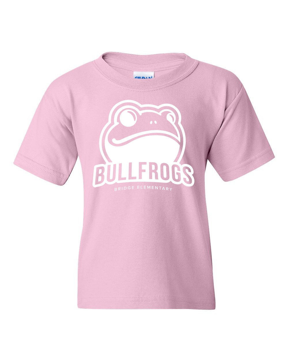(Gildan) Youth shirt Light Pink