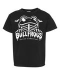 Youth comfort colors black" skeleton"