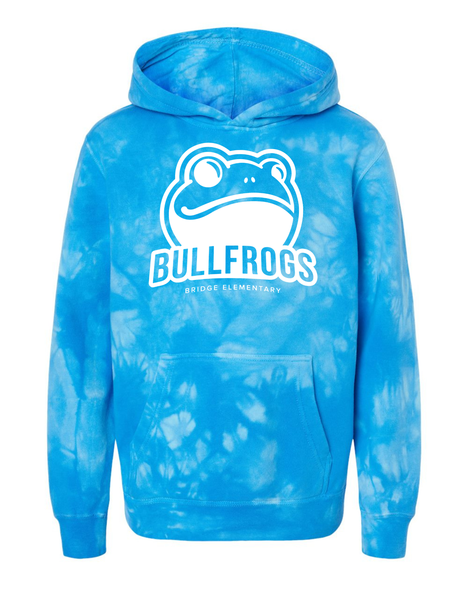 (Specialty)Youth Pull over hoodie aqua blue