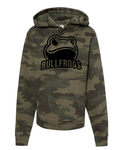 Youth Pull over hoodie Forest army (black design)