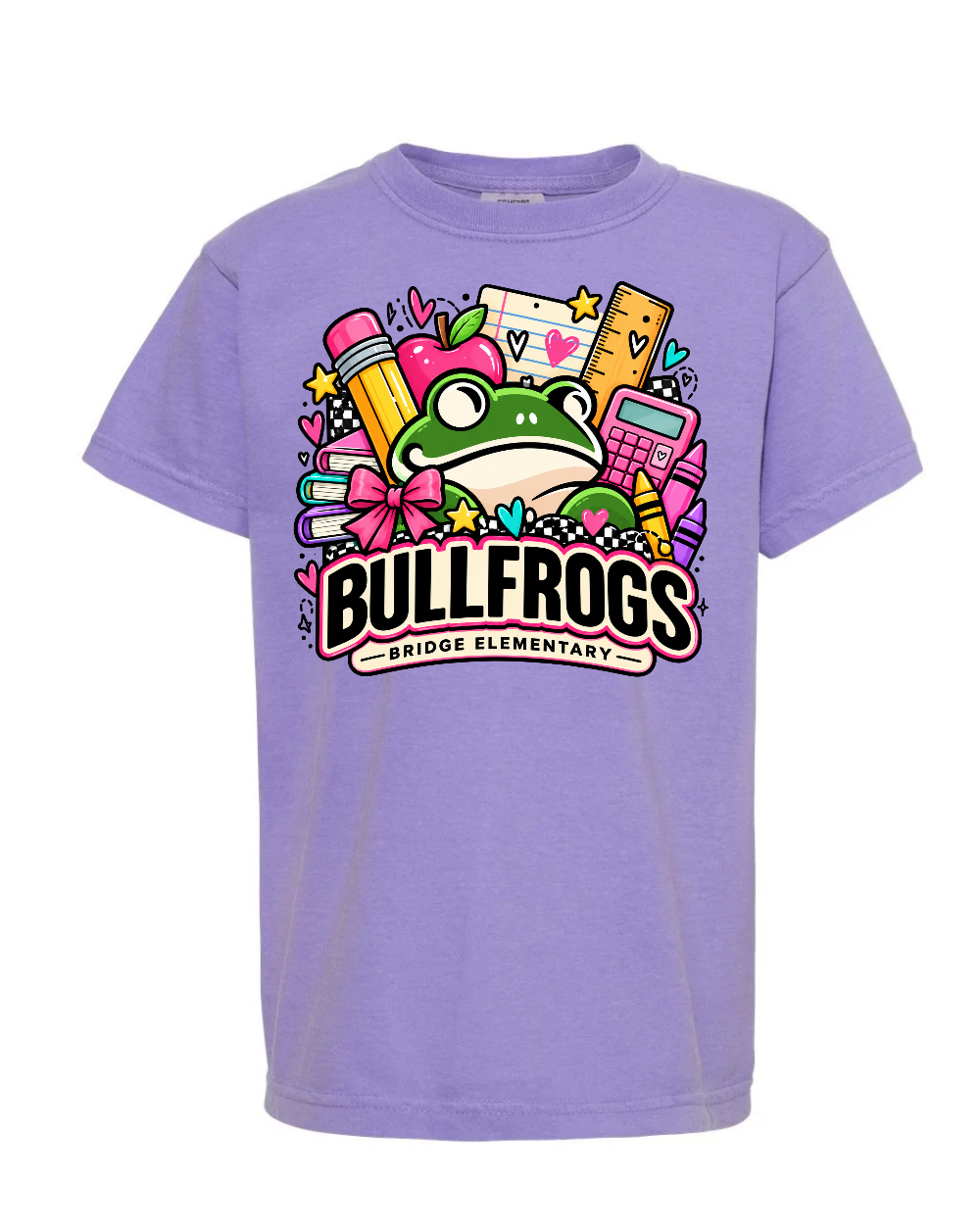 Youth comfort colors "school frog"