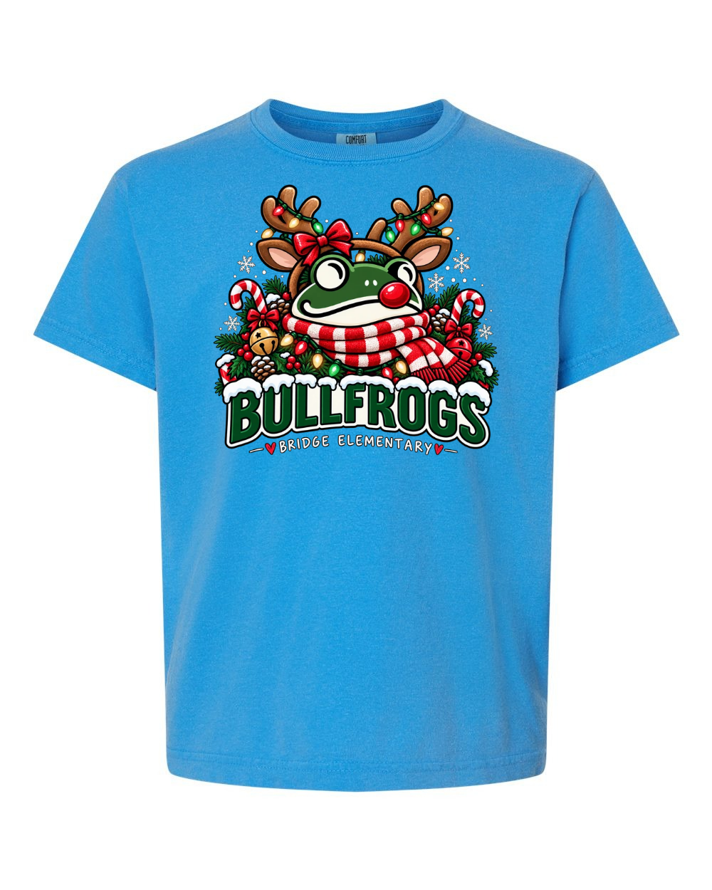 Youth comfort colors "reindeer"