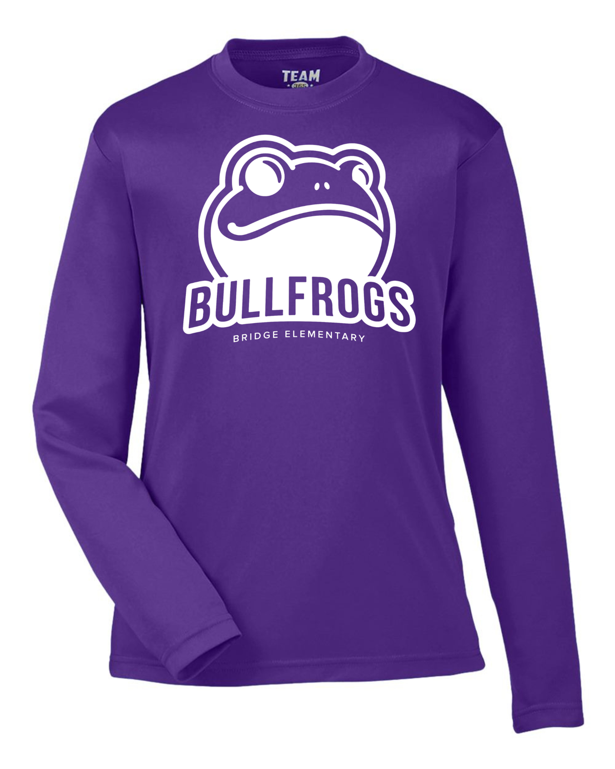 Youth Performance Long Sleeve T-Shirt purple