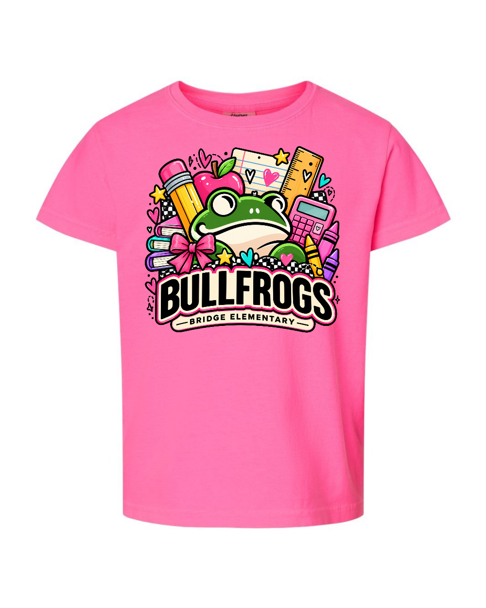 Youth comfort colors "school frog"
