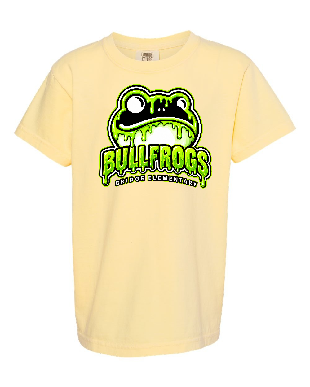 Youth comfort colors "green goo"